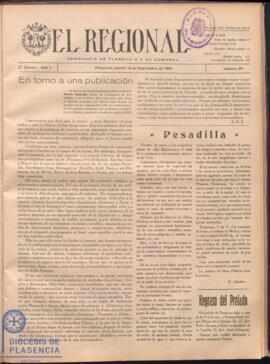 El Regional del 16 de septiembre de 1952