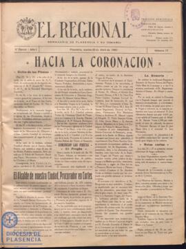 El Regional del 22 de abril de 1952