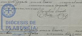 Criado Rivas, Marcelino (1881 /)