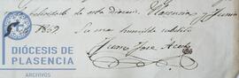 Acedo de Cáceres, Juan José Guillermo (1817 / )