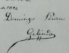 Piñero Galindo, Domingo (1870 /)